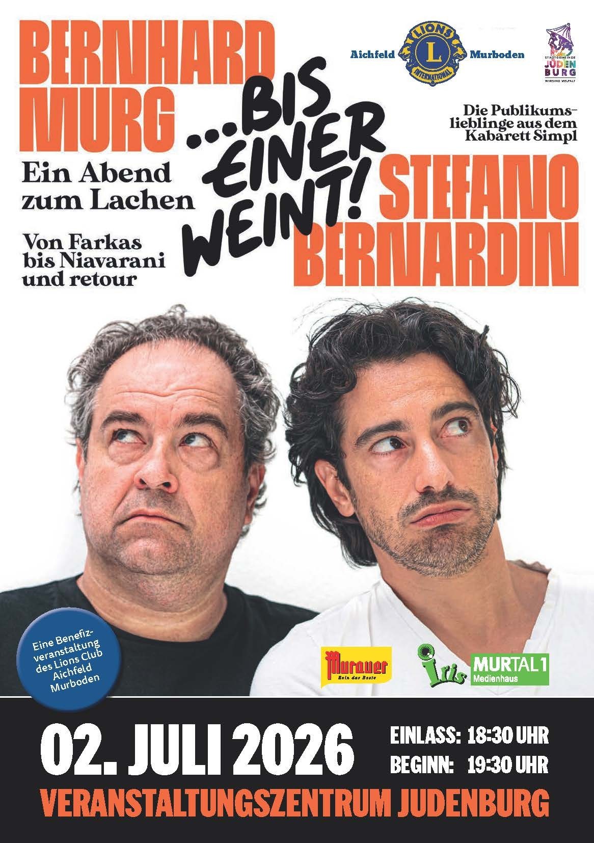 Bis einer weint! - ein Abend zum Lachen
